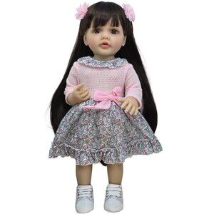 55 cm Babylistic Soft Silicone Vinyl Talking Reborn Doll very realistic